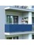 4.5 Metre x 85 cm Mavi Renk Polyester Balkon Demiri Brandası Su Geçirmez 650G 2