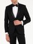 Erkek Siyah Slim Fit Yelekli Smokin Damatlık 50267710-VR046 7