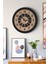 Dekoratif Yeni Modern Meissa Ahşap Duvar Saati 48CM 3