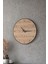 Dekoratif Yeni Modern Celaeno Ahşap Duvar Saati 48X48 cm 3