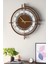 Şık ve Modern Duvar Saati - 48CM Büyük Boy, 3 Farklı Renk Seçeneği - Ceviz - Beyaz 4