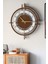 Şık ve Modern Duvar Saati - 48CM Büyük Boy, 3 Farklı Renk Seçeneği - Ceviz - Beyaz 6