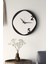 Dekoratif Yeni Modern Arcturus Ahşap Duvar Saati 48CM 1
