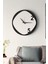 Dekoratif Yeni Modern Arcturus Ahşap Duvar Saati 48CM 3