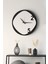 Dekoratif Yeni Modern Arcturus Ahşap Duvar Saati 48CM 5