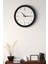 Dekoratif Yeni Modern Altinakahşap Duvar Saati 48CM 5