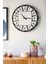 Dekoratif Yeni Modern Turais Ahşap Duvar Saati 48CM 3