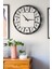 Dekoratif Yeni Modern Turais Ahşap Duvar Saati 48CM 6