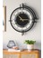 Şık ve Modern Duvar Saati - 48CM Büyük Boy, 3 Farklı Renk Seçeneği - 6