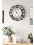 Dekoratif Yeni Modern Meissa Ahşap Rengi Duvar Saati 48CM 1