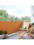 4.5 Metre x 100 cm Turuncu Renk Polyester Balkon Demiri Brandası Su GEÇIRMEZ650G 1