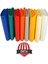 10 Metre x 60 cm Yeşil Renk Polyester Balkon Demiri Brandası Su Geçirmez 650G 4