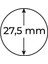 3996368437FADE709B Yapışkansız Karton Kapama 5 adet 27,5 mm Madeni Para Kapaması 2