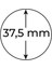 3996368437FB263A59 Yapışkansız Karton Kapama 37,5 mm Madeni 5 adet Para Kapaması 2