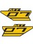 mt 07 Sarı Depo Ram Air Sticker 1