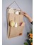 Home 2 Katlı 5 Cepli Duvar Tipi Jüt Düzenleyici Banyo Mutfak Düzenleyici 35 x 45 cm 1