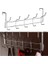 Home 12'li Kapı Arkası Metal Askı,amerikan Kapı Arkası Askılık,banyo,mutfak,yatak Odası Için Kapı Arkasına Takılan Krom Askı (1) 2