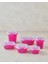 Home Master Lock Plastik Saklama Kabı Pembe 2