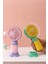 Taşınabilir Mini Fan Soğutucu Masa Üstü Vantilatör USB Şarjlı Pratik 4
