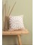 Jakarlı Kırlent 43X43 cm Boho Bej 1