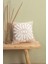 Jakarlı Kırlent 43X43 cm Boho Bej 2