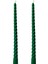 (2 Adet 27.5cm) Balmumu Mum Konik Burgulu Şamdan Mumu Doğal Dekoratif Beeswax Candle (Yeşil) Akmaz Kırılmaz Mum Bal Mumu 1