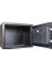 LCD Ekranlı Küçük Boy Kasa Y-SS0000NFP - Standart Güvenlik - Master Şifre - 2 Adet 6 Şifeli Anahtar - 20 x 31 x 20 cm - Siyah 3