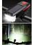 Solar Enerjili USB ile Şarj Edilebilir Ledli Bisiklet Feneri Kornalı ve Su Geçirmez Far 8