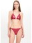 Kadın Deri Görünümlü Küçük Üçgen Bikini Takımı 25SW027ST 1