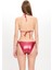 Kadın Deri Görünümlü Küçük Üçgen Bikini Takımı 25SW027ST 4