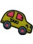 Aplike Ütü Ile Yapışan Taxi Arma 3x2,5 cm 1