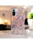 Xioami Redmi Note 10S Uyumlu Zebana Pembe Kalp Desenli Silikon Kılıf 3