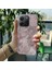 Xioami Redmi Note 14 Uyumlu Zebana Pembe Kalp Desenli Silikon Kılıf 3