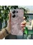 Xioami Redmi Note 14S Uyumlu Zebana Pembe Kalp Desenli Silikon Kılıf 3