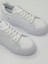 %100 Deri Günlük Erkek Sneaker Beyaz-Beyaz 1