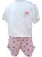 Kız Çocuk Baskılı T-Shirt Desenli Şortlu İkili Takım 1