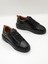 %100 Deri Günlük Erkek Sneaker RM-25002 Siyah 4