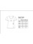 Çizgi Karakter Tenis V Yaka Kadın Beyaz Tasarım T-Shirt 3