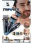 3in1 Tıraş Makinesi Set | Saç Sakal Kesme Makinesi | Tüm Vücut Erkek Bakım Tıraş Makinesi 2