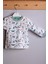 Dinazor Desen Erkek Bebek Eşofman Pijama Takımı Yeşil 1