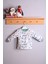 Dinazor Desen Erkek Bebek Eşofman Pijama Takımı Yeşil 2