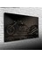 Futuristik Siyah Chopper Motosiklet Kanvas Tablo 60 x 120 3