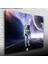 Uzayda Astronot ve Gezegenler Kanvas Tablo 50 x 70 1