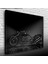 Siyah Futuristik Chopper Motosiklet Kanvas Tablo 50 x 70 1