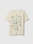 Erkek Çocuk Bej Grafikli T-Shirt 1
