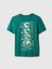Erkek Çocuk Yeşil Grafikli T-Shirt 1