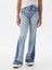 Kız Çocuk Mavi High Rise '70S Flare Jean Pantolon 5
