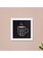 Deco Coffee Duvar Panosu - Siyah - 20X20 cm 1