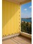 Balkon Perdesi Kuş Gözü Ölçü Seçenekli Sarı Ince 1