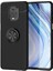 Xiaomi Redmi Note 9 Pro Kılıf Siyah-Siyah Draco Yüzüklü Silikon Orijinal Esnek Ince Geliştirilmiş Dayanıklı Darbe Karşıtı Koruyucu Yeni Nesil Tasarım (Xiaomi Redmi Note 9 Pro, Siyah-Siyah) 1